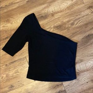 One shoulder top